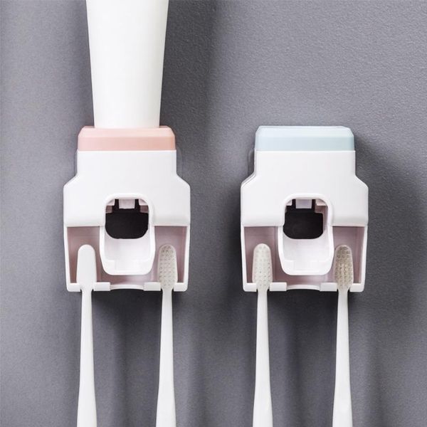 toothbrush holders wall mount toothpaste squeezer bathroom accessories set automatic dispenser holder storage rack
toothbrush holders wall mount toothpaste squeezer bathroom accessories set automatic dispenser holder storage rack
