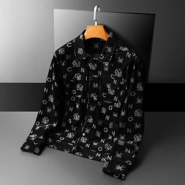 2021 autumn and winter new korean men's fashion trend corduroy casual biker bomber jacket men's leather jackets for men coat, Black;brown
2021 autumn and winter new korean men's fashion trend corduroy casual biker bomber jacket men's leather jackets for men coat, Black;brown