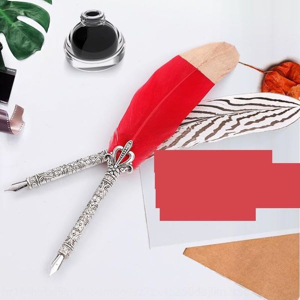 EQC7 feather set slant mouth insert calligraphy brushwriting writing brushink carving fountain pens set feather pen european style calligra
EQC7 feather set slant mouth insert calligraphy brushwriting writing brushink carving fountain pens set feather pen european style calligra