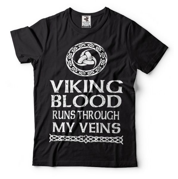 viking blood runs through my viens t-shirt vikings valhalla odin symbol, White;black
viking blood runs through my viens t-shirt vikings valhalla odin symbol, White;black