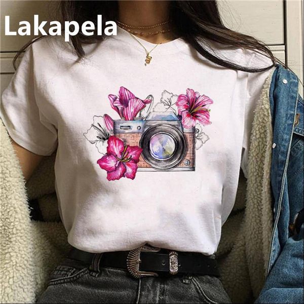 summer t shirt women shirts cartoon camera graphic short sleeve ropa mujer tees korean drop, White
summer t shirt women shirts cartoon camera graphic short sleeve ropa mujer tees korean drop, White