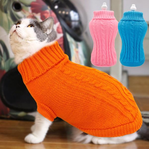 warm dog cat sweater clothing winter turtleneck knitted pet puppy clothes costume for small dogs cats chihuahua outfit vest costumes
warm dog cat sweater clothing winter turtleneck knitted pet puppy clothes costume for small dogs cats chihuahua outfit vest costumes