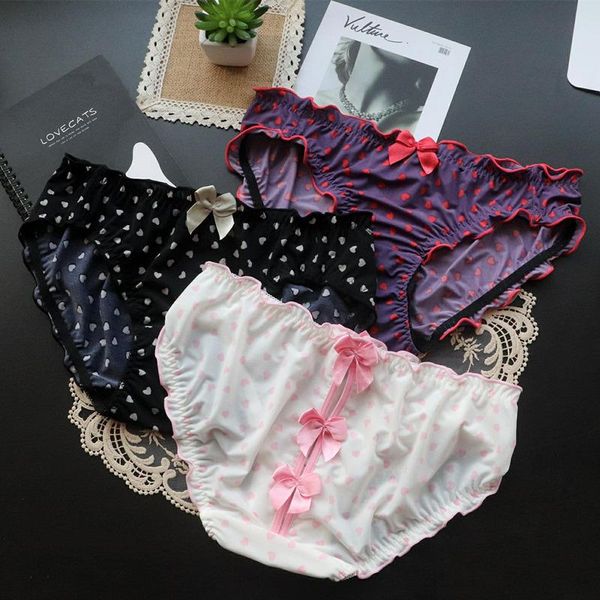 women's panties japanese girl love printing hip nylon ice silk underwear women low waist hollow ladies briefs cute, Black;pink
women's panties japanese girl love printing hip nylon ice silk underwear women low waist hollow ladies briefs cute, Black;pink