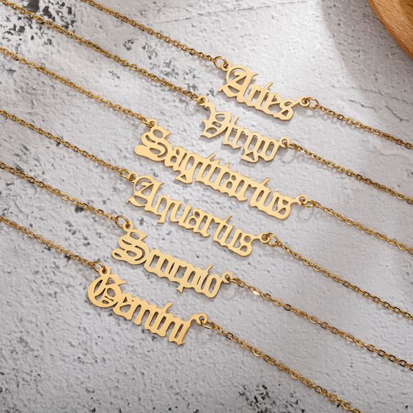 simple design stainless steel constellation pendant necklace astrology jewelry for man woman lovers gift, Silver
simple design stainless steel constellation pendant necklace astrology jewelry for man woman lovers gift, Silver