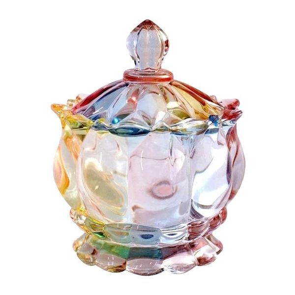storage bottles & jars 1pc crystal glass candy jar european style box delicate food can with lid
storage bottles & jars 1pc crystal glass candy jar european style box delicate food can with lid