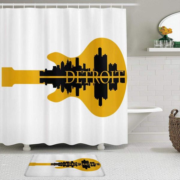 shower curtain sets with non-slip rugs,high rise buildings silhouette reflection electric guitar instrument music
shower curtain sets with non-slip rugs,high rise buildings silhouette reflection electric guitar instrument music