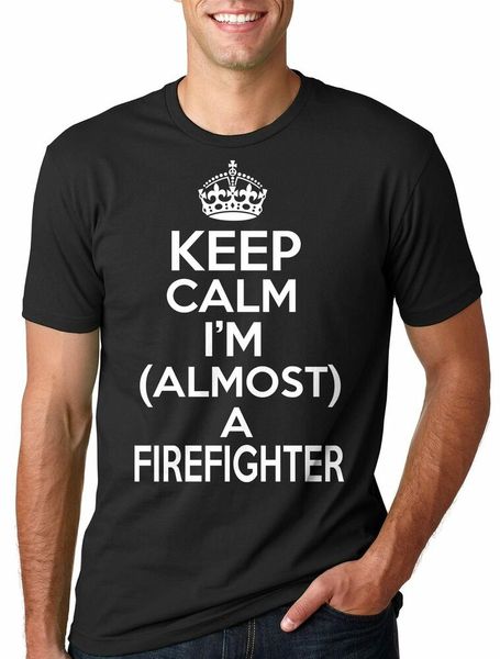 firefighter t-shirt almost a firefighter tee shirt keep calm future firefighter, White;black
firefighter t-shirt almost a firefighter tee shirt keep calm future firefighter, White;black