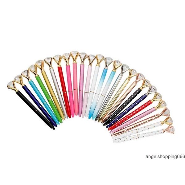 creative metal ballpoint pen with large gem diamond 20 colors uxury pens crystal glass kawaii fashion school office supplies sq, Blue;orange
creative metal ballpoint pen with large gem diamond 20 colors uxury pens crystal glass kawaii fashion school office supplies sq, Blue;orange