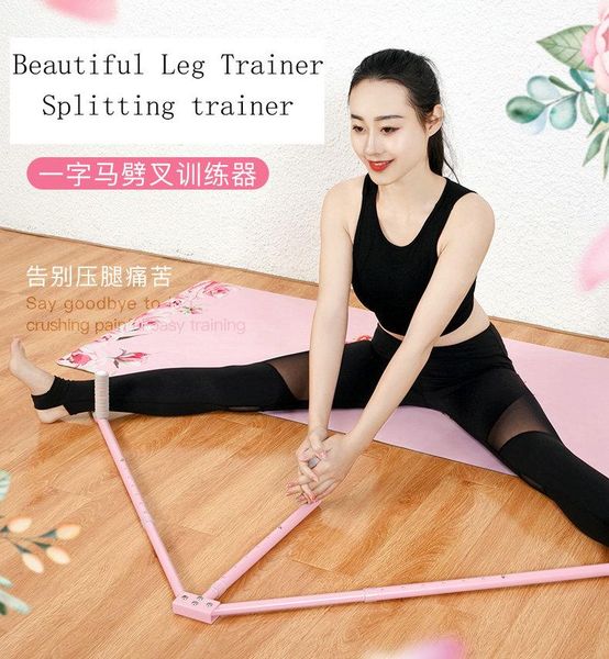 crossfork splitting crotch stretch ligament press leg opener assistant equipment resistance bands
crossfork splitting crotch stretch ligament press leg opener assistant equipment resistance bands