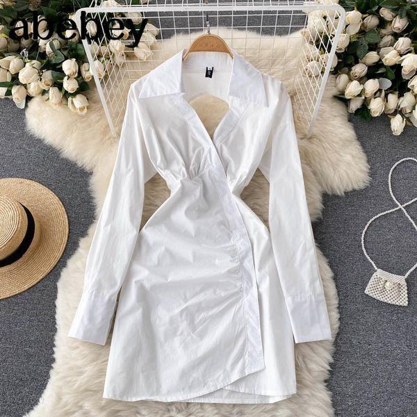 casual dresses design backless dress women korean chic turndown-collar slim 2021 autumn fashion streetwear short, Black;gray
casual dresses design backless dress women korean chic turndown-collar slim 2021 autumn fashion streetwear short, Black;gray