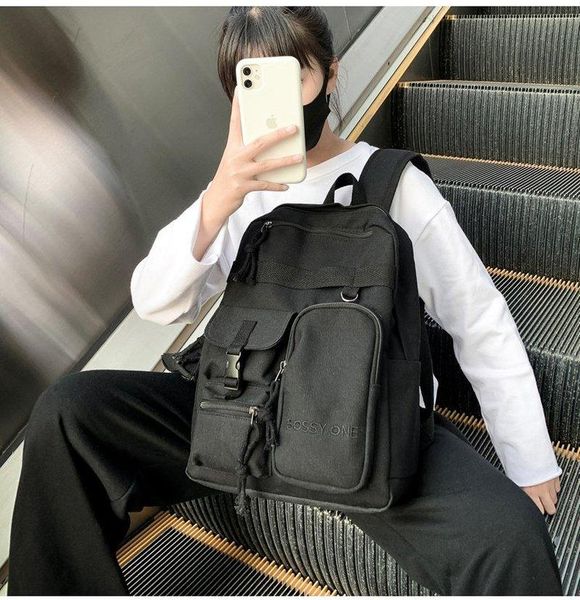 back backpack canvas minimalist outdoor travel bag stylish teen high shchool students girls boys school
back backpack canvas minimalist outdoor travel bag stylish teen high shchool students girls boys school