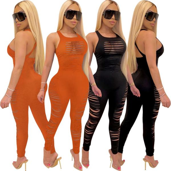 women's jumpsuits & rompers dpsde 2021 women summer club party style sleeveless round neck vest type long pants, Black;white
women's jumpsuits & rompers dpsde 2021 women summer club party style sleeveless round neck vest type long pants, Black;white