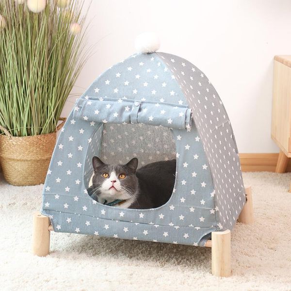 fashion star print removable small pet tent camping bed multifunctional cat litter toy washable house supplies kennels & pens
fashion star print removable small pet tent camping bed multifunctional cat litter toy washable house supplies kennels & pens