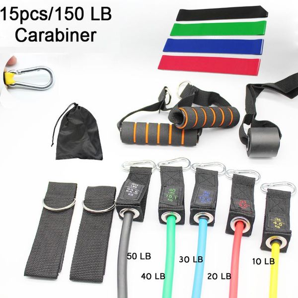 15 pcs resistance bands set fitness gym equipment elastic booty rope pull exercise training expander
15 pcs resistance bands set fitness gym equipment elastic booty rope pull exercise training expander