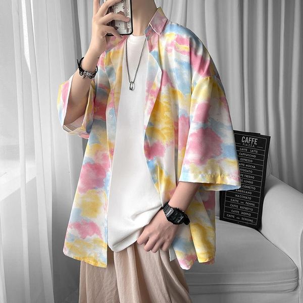 men's shirt loose student long sleeve blouses movement college listing fashion beach couples 2021 spring summer casual shirts, White;black
men's shirt loose student long sleeve blouses movement college listing fashion beach couples 2021 spring summer casual shirts, White;black
