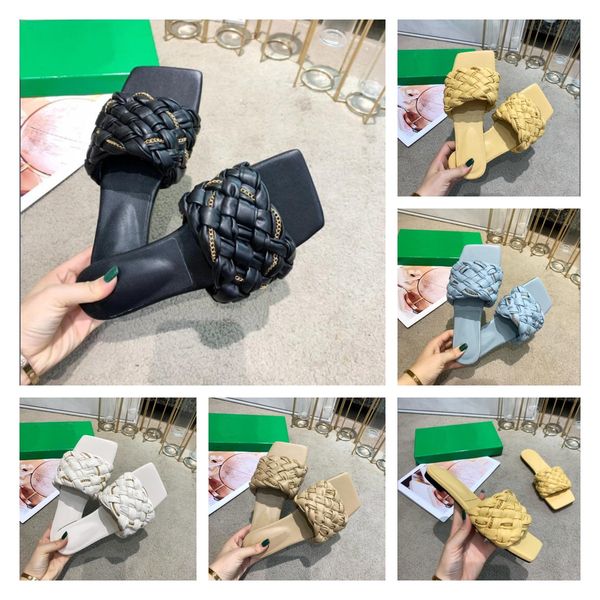 dot slipper chain-braided leather sandals lido flip flop intreccio leather flat sandal black yellow white brown size 35-42
dot slipper chain-braided leather sandals lido flip flop intreccio leather flat sandal black yellow white brown size 35-42