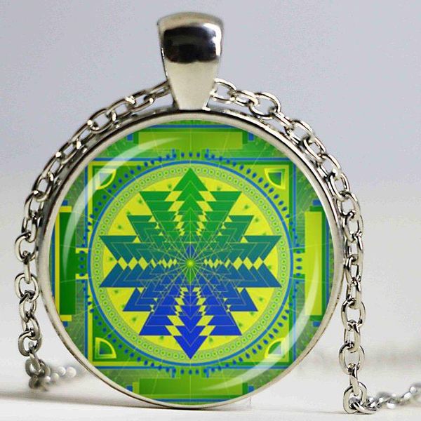 retro sri yantra glass dome pendant necklace diy handmade sared geometry buddhist religion jewelry charm unique gift necklaces, Silver
retro sri yantra glass dome pendant necklace diy handmade sared geometry buddhist religion jewelry charm unique gift necklaces, Silver