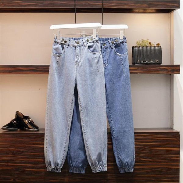 blue mid waist cotton women jeans casual loose harem denim pants autumn spring multi size female
blue mid waist cotton women jeans casual loose harem denim pants autumn spring multi size female