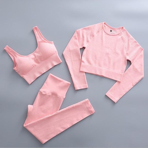 yoga outfit women's sportswear set workout clothes athletic wear sports gym legging seamless fitness bra crop long sleeve suit
yoga outfit women's sportswear set workout clothes athletic wear sports gym legging seamless fitness bra crop long sleeve suit