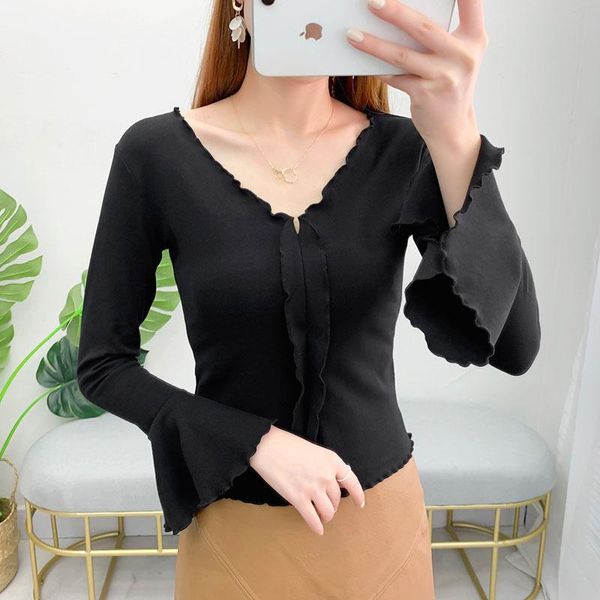 neck women blouse shirt black long sleeve 2021 autumn casual flare red party elegant women's blouses & shirts, White
neck women blouse shirt black long sleeve 2021 autumn casual flare red party elegant women's blouses & shirts, White