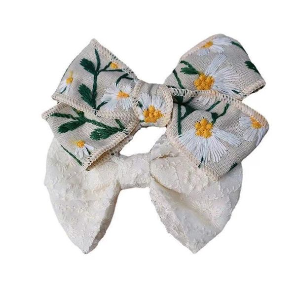 hair accessories creative handmade embroideried bowknot clips for girls barrettes safety hairpins kids headwear, Slivery;white
hair accessories creative handmade embroideried bowknot clips for girls barrettes safety hairpins kids headwear, Slivery;white