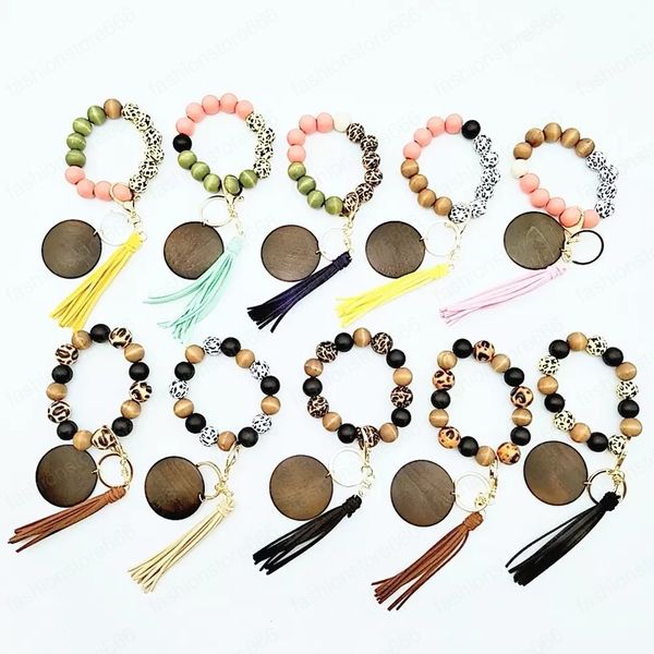 leopard print wood bead keychain party gift wooden beaded tassel string bracelet key ring wrist strap keychains for women girl, Slivery;golden
leopard print wood bead keychain party gift wooden beaded tassel string bracelet key ring wrist strap keychains for women girl, Slivery;golden