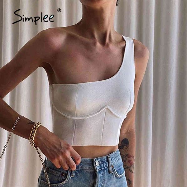 fashion one-shoulder cottton tube crop women sleeveless asymmetric tank nightclub tight women's bodysuit 210414, White
fashion one-shoulder cottton tube crop women sleeveless asymmetric tank nightclub tight women's bodysuit 210414, White