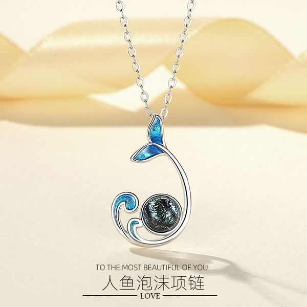 jewelry highly quality women party wedding lovers gifts925 silver fishtail blue star drop necklace simple niche design ins clavicle chain fo
jewelry highly quality women party wedding lovers gifts925 silver fishtail blue star drop necklace simple niche design ins clavicle chain fo
