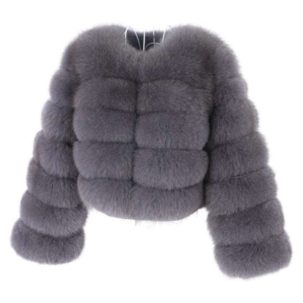 women's winter jacket real fox fur coat solid color long sleeve clothes multi-color detachable vest natural 210927, Black
women's winter jacket real fox fur coat solid color long sleeve clothes multi-color detachable vest natural 210927, Black