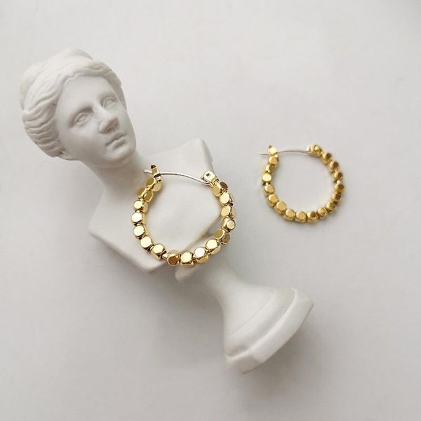 hoop & huggie peri'sbox 20mm gold color cubes beaded earrings brass round geometric for women circle minimalist 2021, Golden;silver
hoop & huggie peri'sbox 20mm gold color cubes beaded earrings brass round geometric for women circle minimalist 2021, Golden;silver