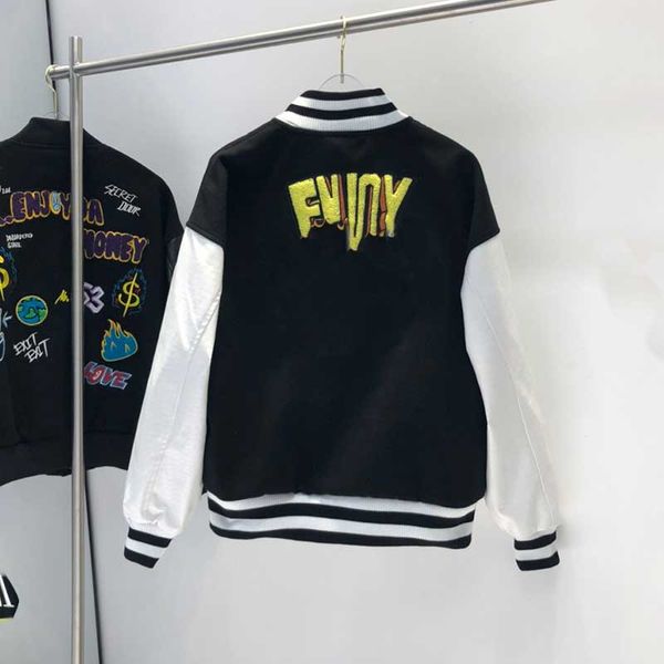 winter varsity jackets embroidered leather sleeve stitching baseball uniform male stand-up collar quilted jacket couple cotton clothing blac, Black;brown
winter varsity jackets embroidered leather sleeve stitching baseball uniform male stand-up collar quilted jacket couple cotton clothing blac, Black;brown