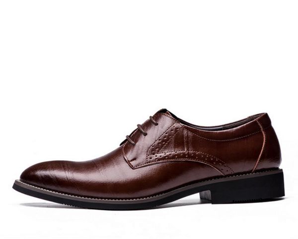 flat classic men dress shoes genuine leathercarved italian formal oxford footwear, Black
flat classic men dress shoes genuine leathercarved italian formal oxford footwear, Black