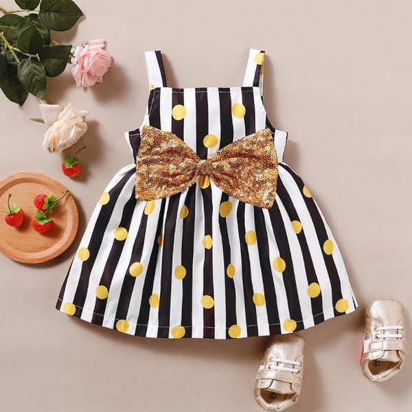 summer toddler baby girls children's clothing girl clothes party for striped dot print princess dress girl's dresses, Red;yellow
summer toddler baby girls children's clothing girl clothes party for striped dot print princess dress girl's dresses, Red;yellow