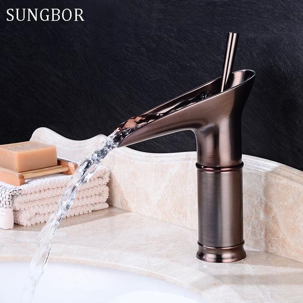 bathroom sink faucets antique bronze waterfall faucet basin mixer tap with and cold water black brush nickel 71292r
bathroom sink faucets antique bronze waterfall faucet basin mixer tap with and cold water black brush nickel 71292r
