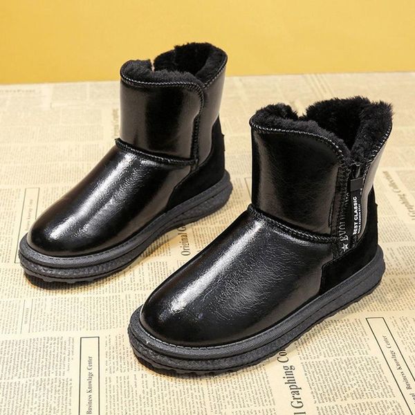 boots woman ankle 2021 winter snow women thickened plush warm shoes platform waterproof non-slip flat cotton, Black
boots woman ankle 2021 winter snow women thickened plush warm shoes platform waterproof non-slip flat cotton, Black