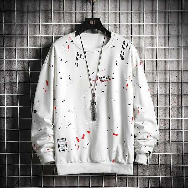 new trend men hoodies casual solid splice pullover o-neck slim fit mens sportswear sweatshirt print male hoody tracksuit, Black
new trend men hoodies casual solid splice pullover o-neck slim fit mens sportswear sweatshirt print male hoody tracksuit, Black
