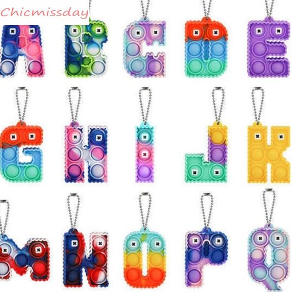24h shpping key ring fidget toys push bubbles rainbow alphabet 26 letters shape board keychain finger puzzle
24h shpping key ring fidget toys push bubbles rainbow alphabet 26 letters shape board keychain finger puzzle