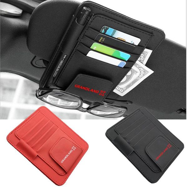 car organizer sun visor multifunction pu leather card package holder glasses pen auto accessories for grandland x
car organizer sun visor multifunction pu leather card package holder glasses pen auto accessories for grandland x