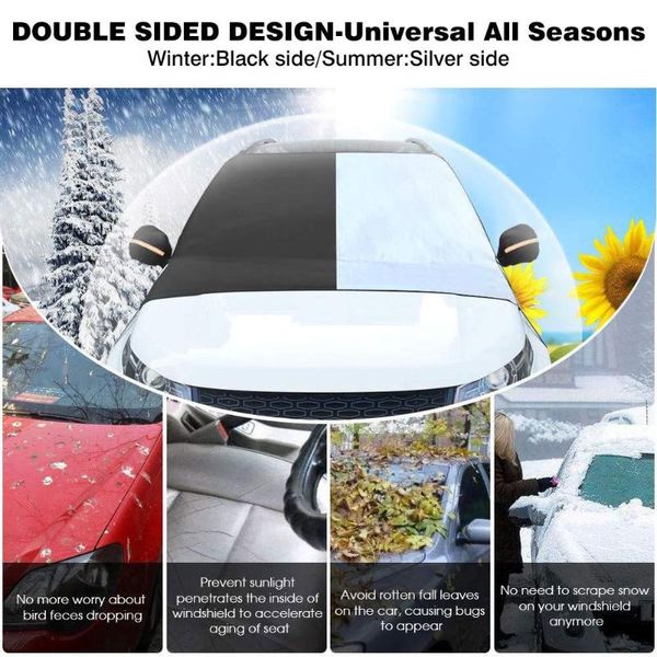 car sunshade windshield snow cover anti-e protector with 2 rearview mirror covers sun shade for cars trucks exterior accessories
car sunshade windshield snow cover anti-e protector with 2 rearview mirror covers sun shade for cars trucks exterior accessories