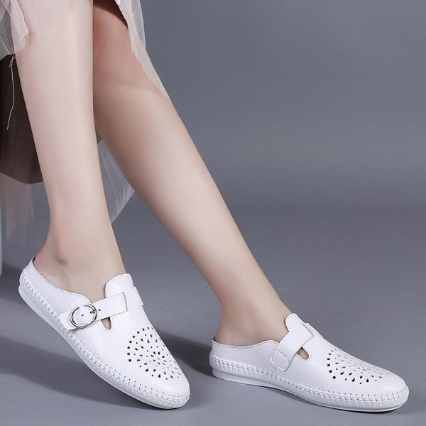 summer women sandals breathable hollow leather casual woman shoes slip-on flat zapatos mujer white slippers, Black
summer women sandals breathable hollow leather casual woman shoes slip-on flat zapatos mujer white slippers, Black