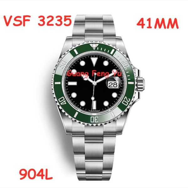 wristwatches men's automatic mechanical watch 41mm 126610 kermit 904l steel vsf 1:1 version vs3235, Slivery;brown
wristwatches men's automatic mechanical watch 41mm 126610 kermit 904l steel vsf 1:1 version vs3235, Slivery;brown