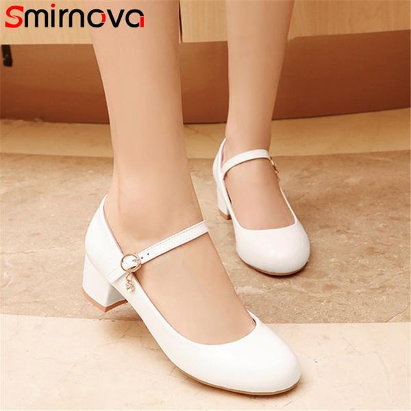 dress shoes smirnova 2021 big size 33-43 women pumps spring summer single round toe buckle simple comfortable casual woman, Black
dress shoes smirnova 2021 big size 33-43 women pumps spring summer single round toe buckle simple comfortable casual woman, Black