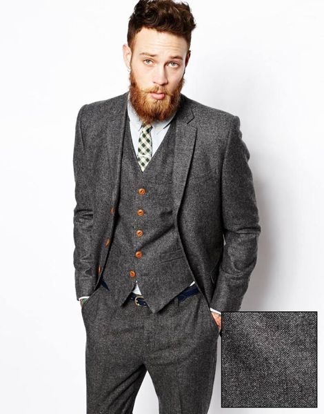 men's suits & blazers 2021 latest coat pant designs smoking grey tweed men suit slim fit 3 piece skinny tuxedo custom groom blazer masc, White;black
men's suits & blazers 2021 latest coat pant designs smoking grey tweed men suit slim fit 3 piece skinny tuxedo custom groom blazer masc, White;black