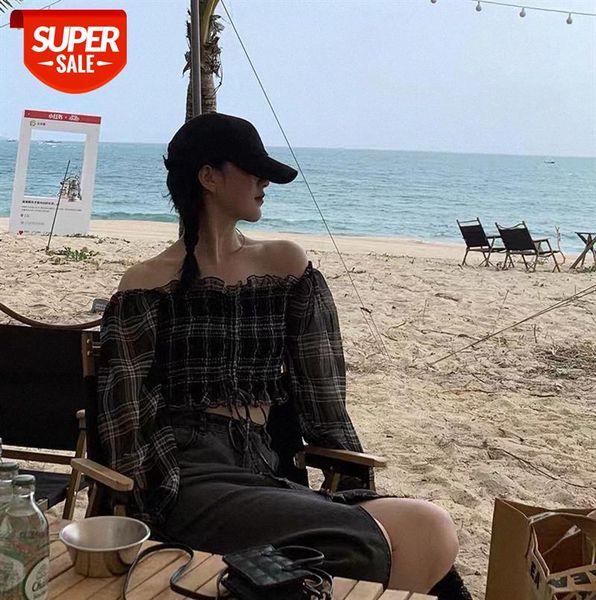 qingqing zhang ss/black qiao wafer sunscreen long-sleeved t-shirt women's bottoming shirt short #if8g, Black;gray
qingqing zhang ss/black qiao wafer sunscreen long-sleeved t-shirt women's bottoming shirt short #if8g, Black;gray