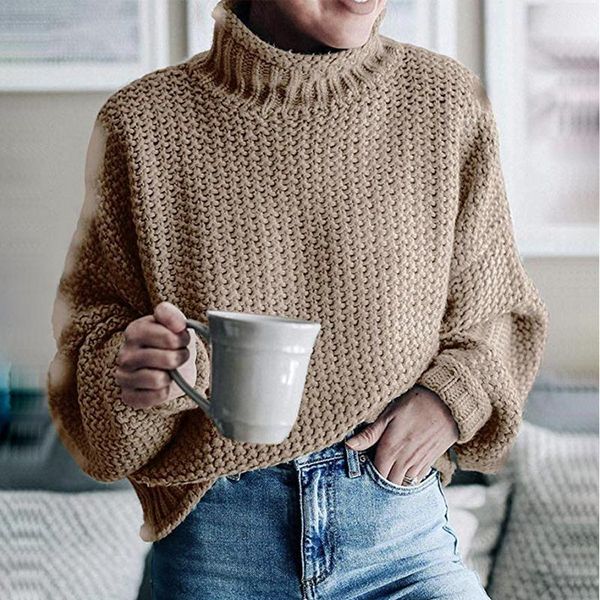 women's sweaters casual patchwork chunky knit jumper sweater winter autumn women turtleneck oversized batwing long sleeve pullover loos, White;black 
women's sweaters casual patchwork chunky knit jumper sweater winter autumn women turtleneck oversized batwing long sleeve pullover loos, White;black