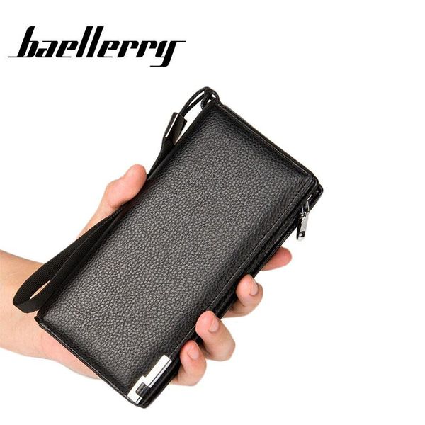 wallets business casual men's clutch bag long wallet handbag multi position purse, Red;black
wallets business casual men's clutch bag long wallet handbag multi position purse, Red;black