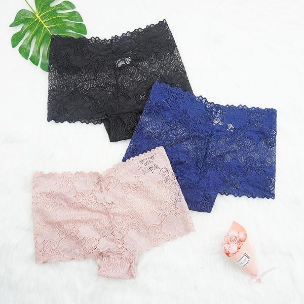 women's panties plus size women full lace underwear intimate shorts translucent mid rise thin underpants s-xl boyshort, Black;pink
women's panties plus size women full lace underwear intimate shorts translucent mid rise thin underpants s-xl boyshort, Black;pink