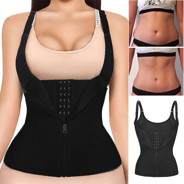 women's shapers women waist trainer corset zipper vest body shaper cincher tank with adjustable strap tummy conrol shapewear slimming g, Black;white
women's shapers women waist trainer corset zipper vest body shaper cincher tank with adjustable strap tummy conrol shapewear slimming g, Black;white