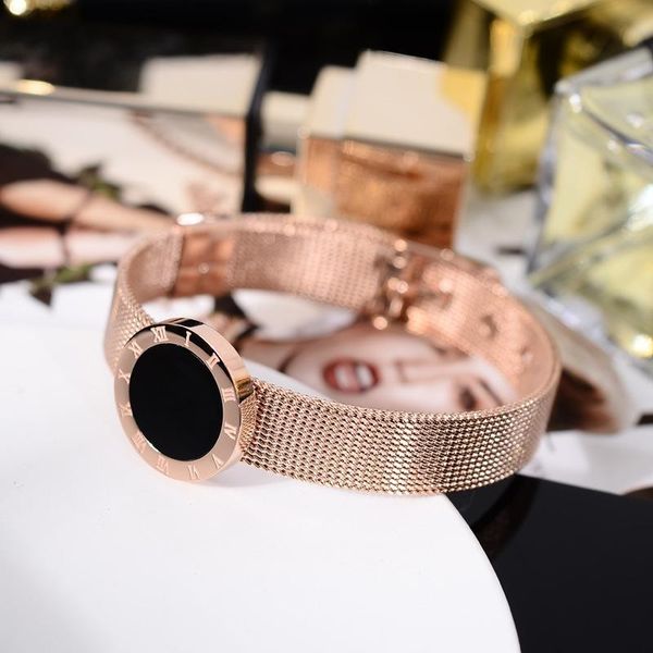 link, chain meyrroyu stainless steel black enamel roman numerals watchband bracelet for women 2021 trend punk party gift fashion jewelry
link, chain meyrroyu stainless steel black enamel roman numerals watchband bracelet for women 2021 trend punk party gift fashion jewelry