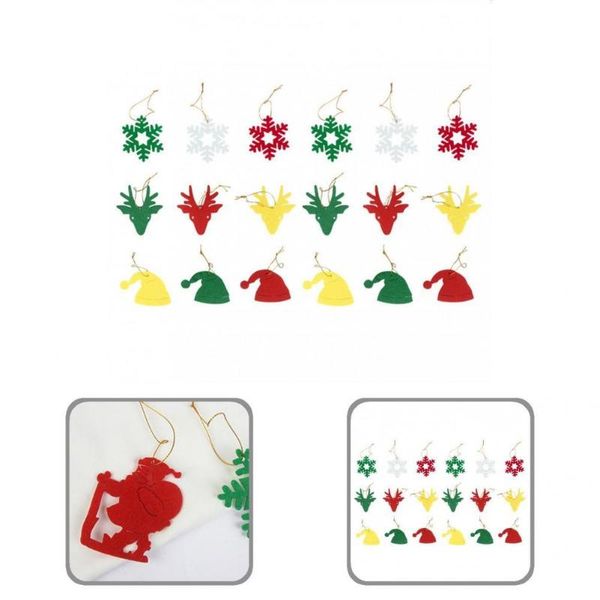 christmas decorations durable 1 set creative felt cloth hanging pendant bright color smooth edges diy supplies
christmas decorations durable 1 set creative felt cloth hanging pendant bright color smooth edges diy supplies